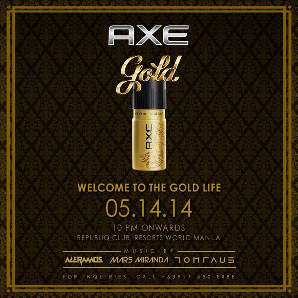 Axe Gold Launch Party at Republiq